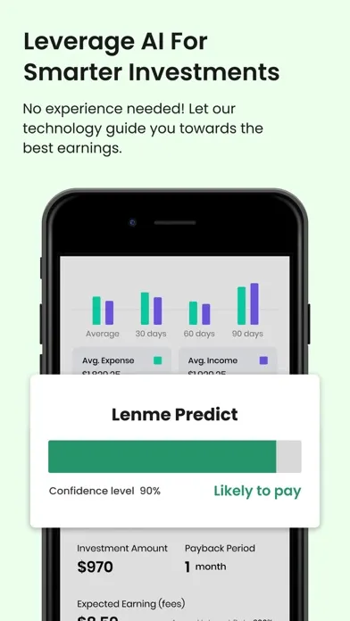 Lenme: Investing and Borrowing スクリーンショット