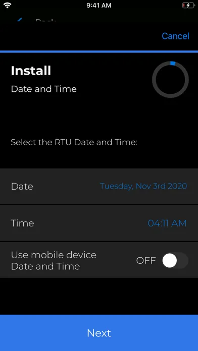 CORE Service Screenshots