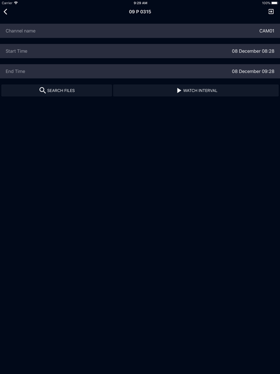Capturas de pantalla de Lenoi NVR iPad 