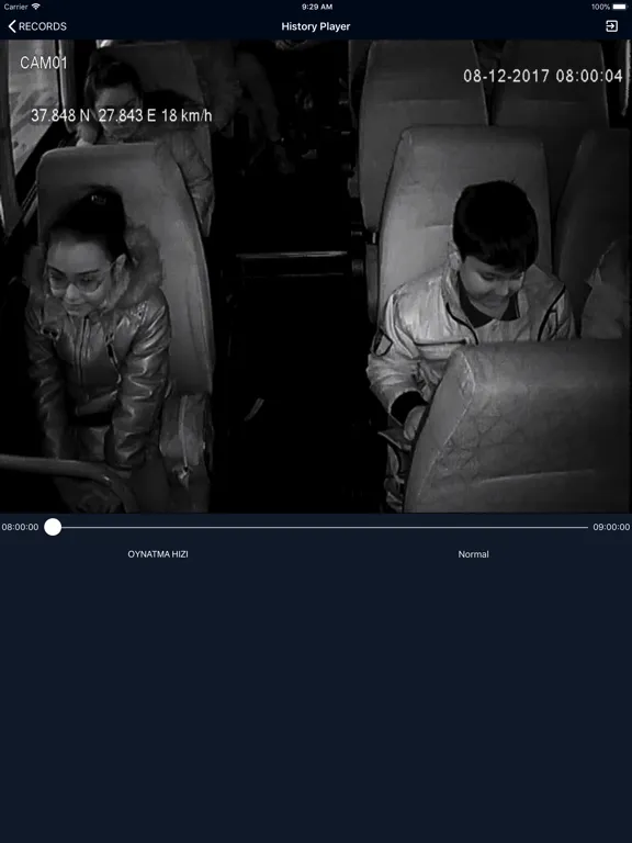 Capturas de pantalla de Lenoi NVR iPad 