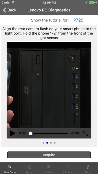 Lenovo PC Diagnostics स्क्रीनशॉट