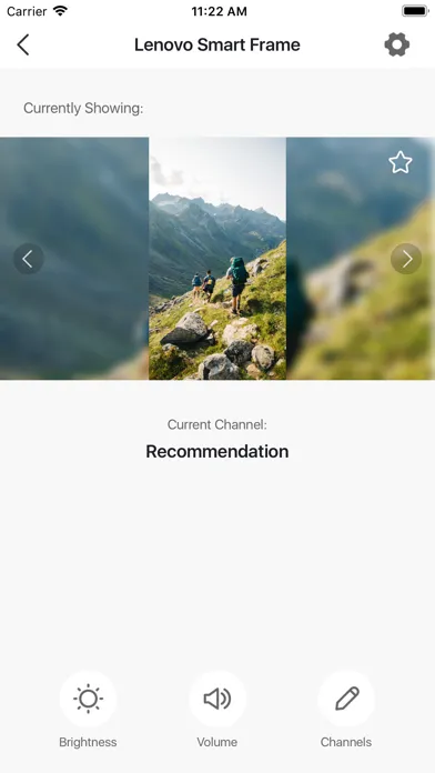 Capturas de pantalla de Lenovo Smart Frame