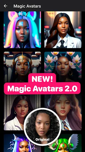 Lensa: photo editor & AI art Screenshots