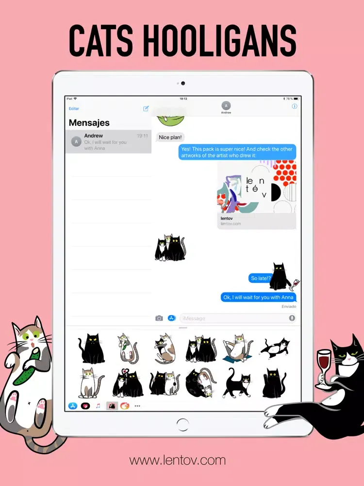 صور Cats Hooligans iPad 