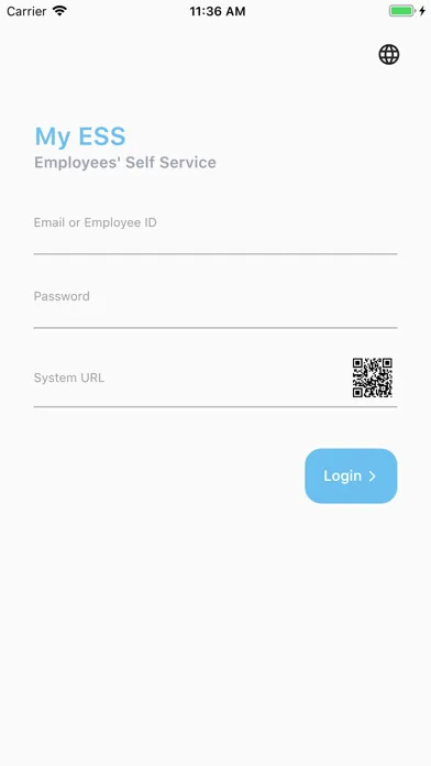 My ESS employee self service Screenshots