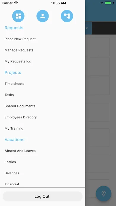 My ESS employee self service Screenshots