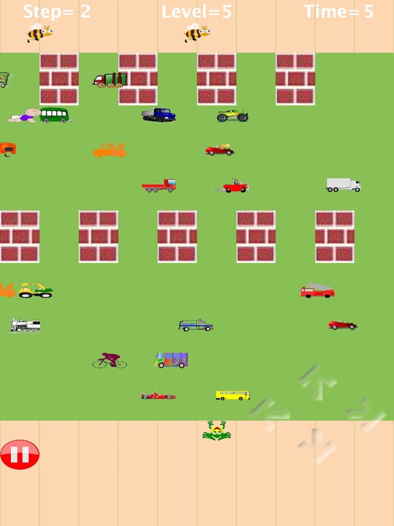 Frog cross the road@ iPad  سکرین شاٹس