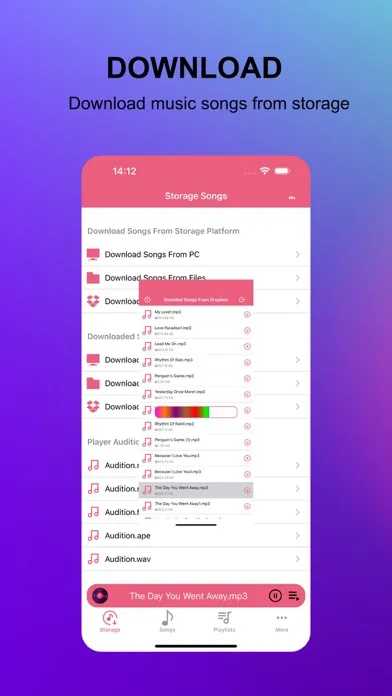 Скриншоты Offline Player-Unlimited Music