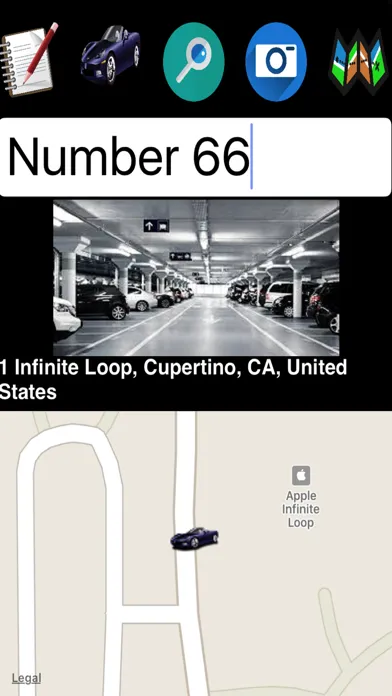 ภาพหน้าจอของ Find Car Location!