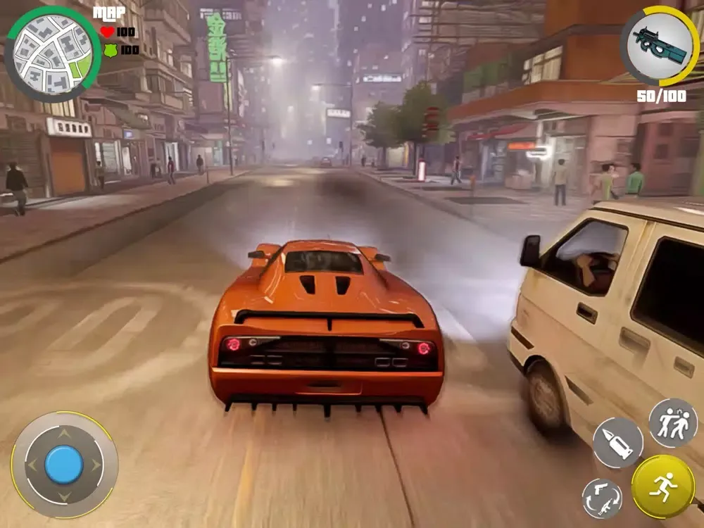 Gangstar Hero Vice Town Crime iPad 應用截圖
