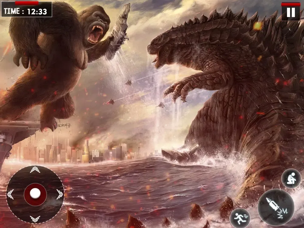 Kaiju Godzilla Jurassic World iPad 应用截图