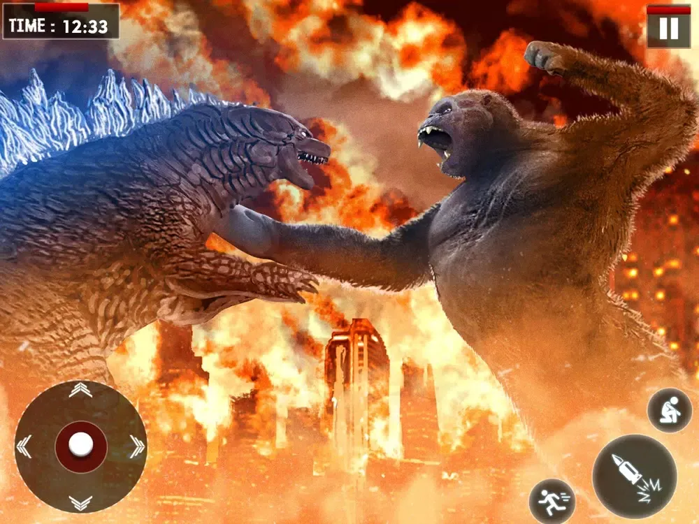Kaiju Godzilla Jurassic World iPad 应用截图