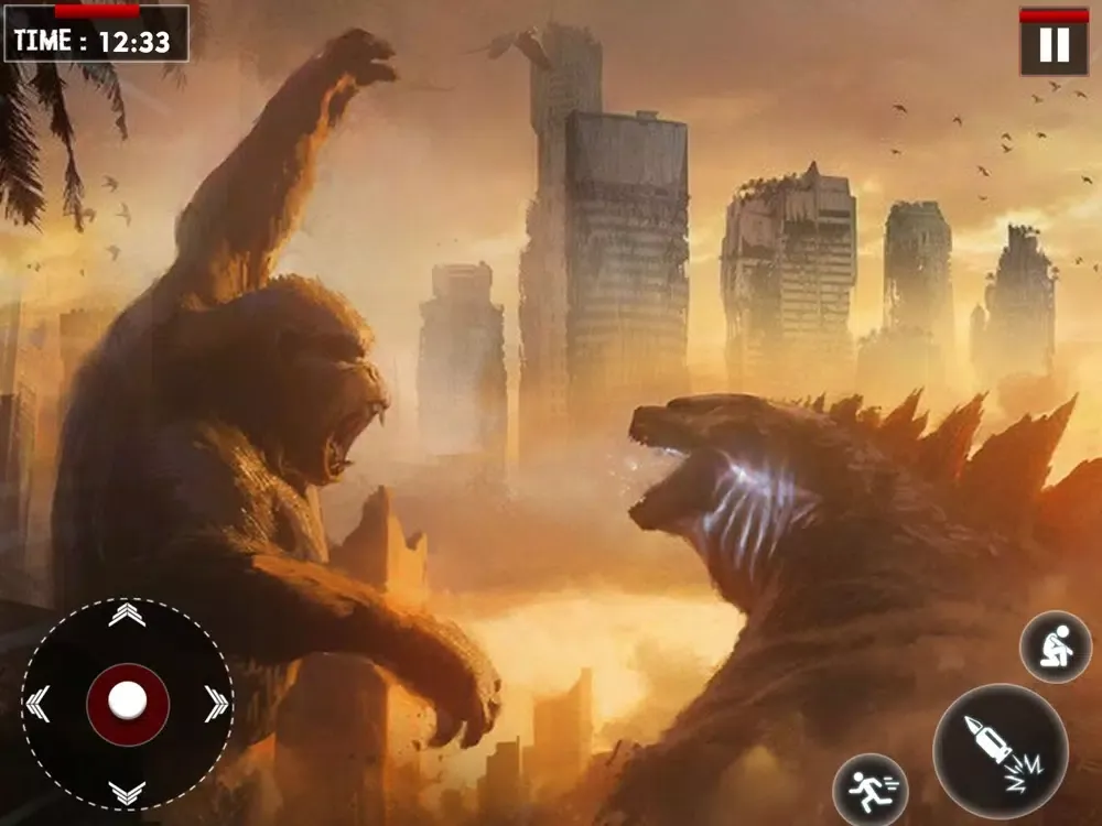 Kaiju Godzilla Jurassic World iPad 应用截图