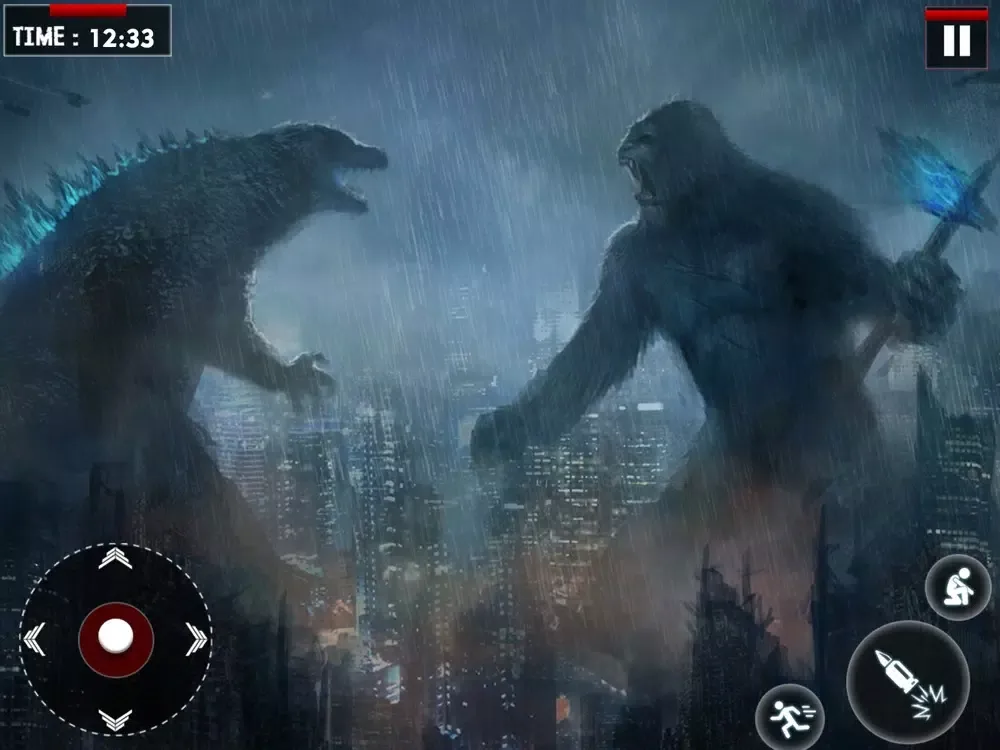 Kaiju Godzilla Jurassic World iPad 应用截图