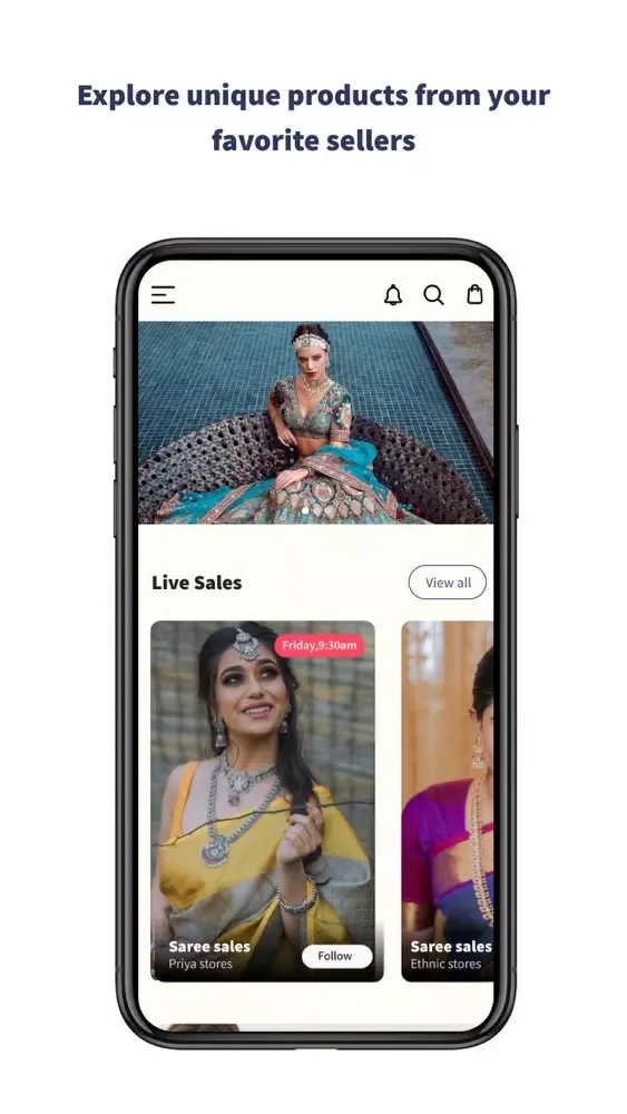 LEO- Live Video Shopping App سکرین شاٹس