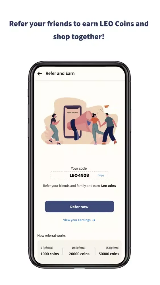 LEO- Live Video Shopping App سکرین شاٹس