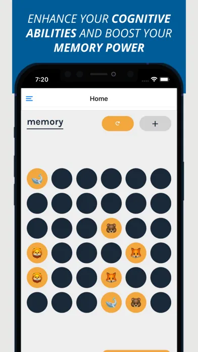 BrainBoost Memory Games スクリーンショット