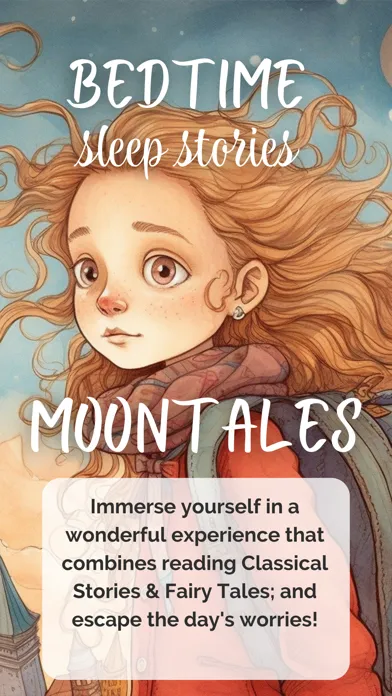 Tangkapan skrin MoonTales BedTime Stories