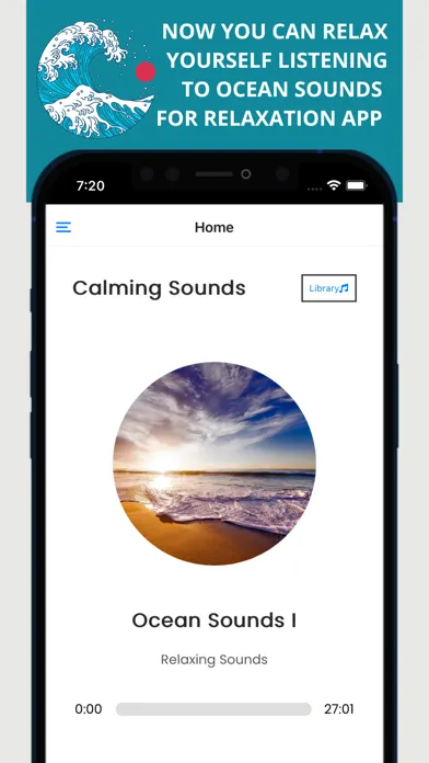 Ocean Sounds for Relaxation应用截图