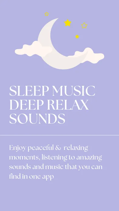 Sleep Music Deep Relax Sounds应用截图