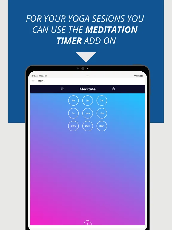 Zrzuty ekranu SnapTime Chronometer iPad 