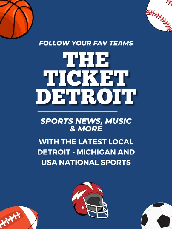 Capturas de pantalla de The Ticket Detroit. iPad 