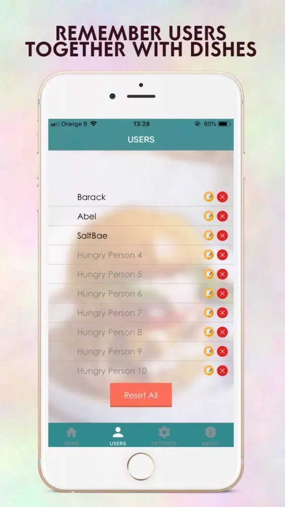Capturas de pantalla de Dishrr PRO - Dinner Decider
