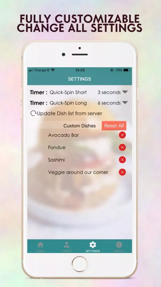 Capturas de pantalla de Dishrr PRO - Dinner Decider