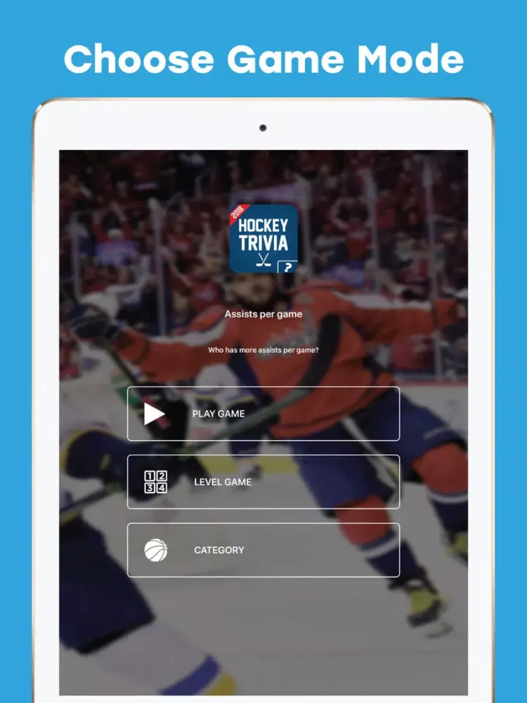 Hockey Trivia Pro iPad  Screenshots