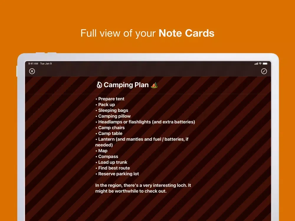 Flash Note Cards iPad  Ekran Görüntüleri