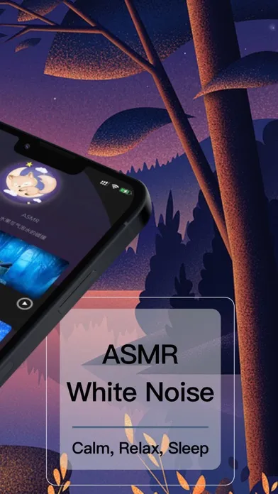 Captures d'écran de SleepEase - Sleep Sounds, ASMR