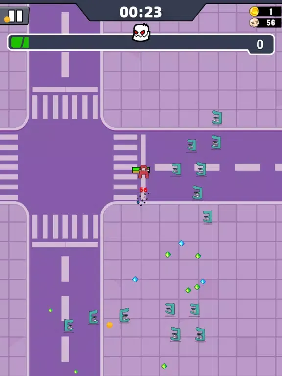 Alphabet Crowd Runner iPad  Screenshots