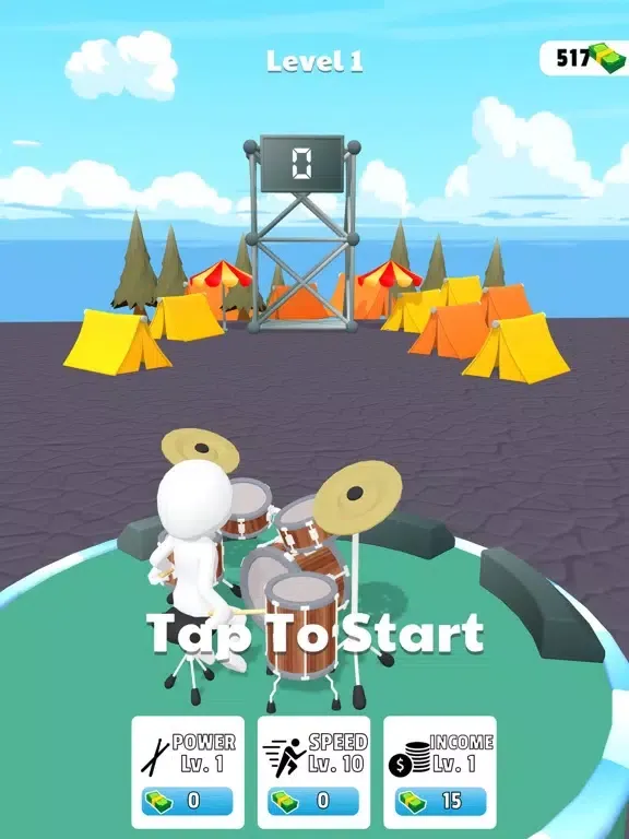 Ảnh chụp màn hình của Drum Challenge iPad 