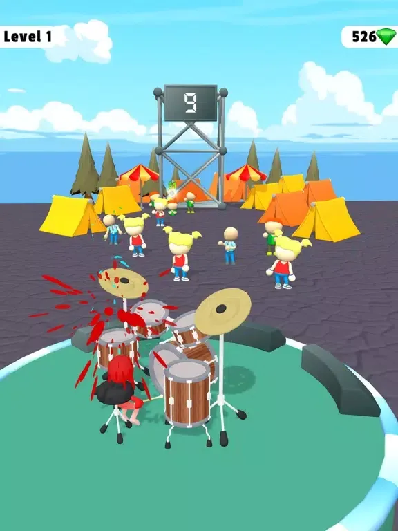 Ảnh chụp màn hình của Drum Challenge iPad 
