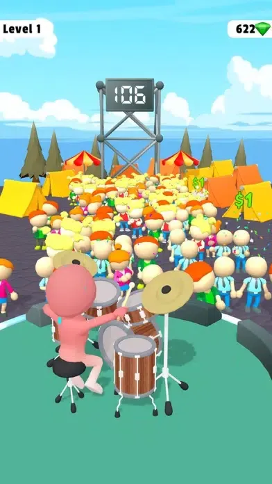 Ảnh chụp màn hình của Drum Challenge