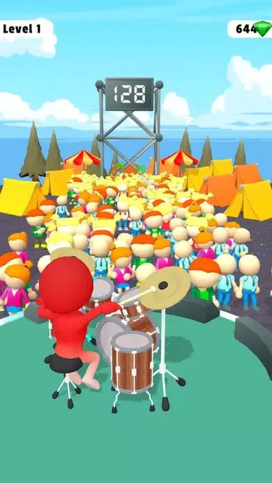 Ảnh chụp màn hình của Drum Challenge