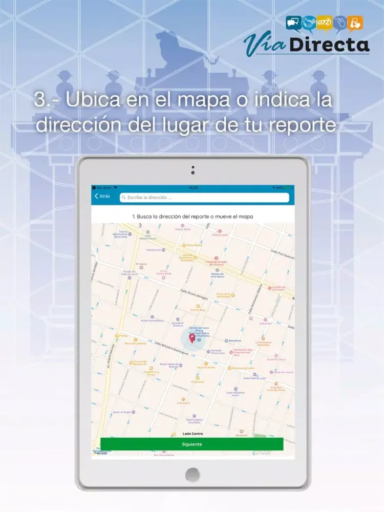 Vía Directa León iPad 应用截图