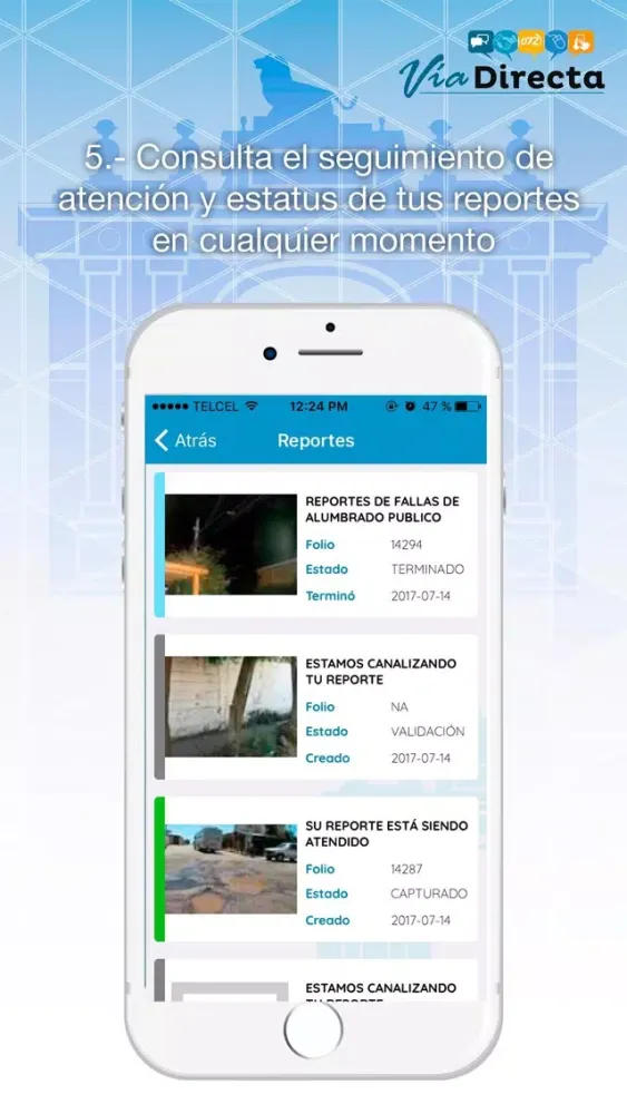Vía Directa León应用截图