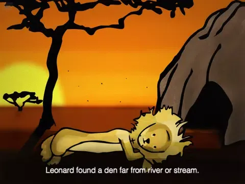Capturas de pantalla de Leonard's Pond Storybook iPad 
