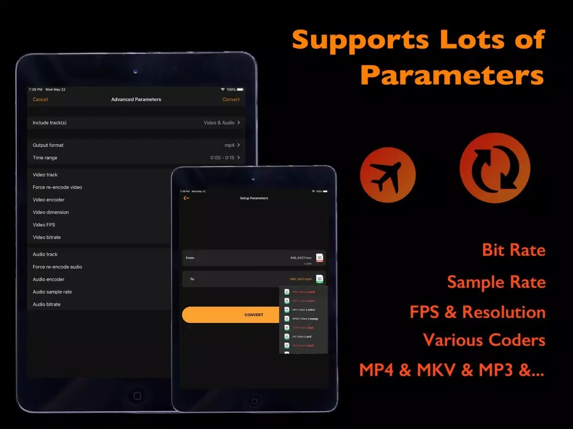 Video Converter & Editor ++ iPad  Screenshots