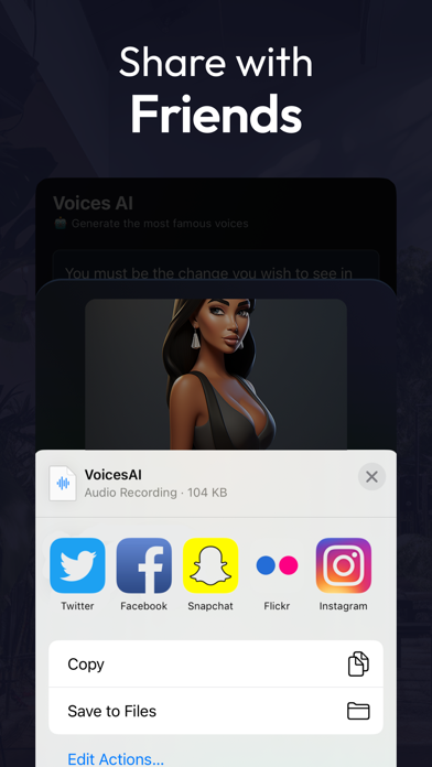 Voices AI: Voice Changer应用截图