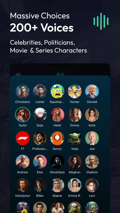 Voices AI: Voice Changer应用截图