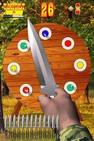 Tangkapan skrin Throwing Knife