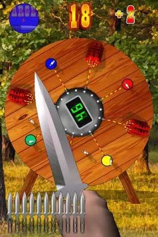 Tangkapan skrin Throwing Knife
