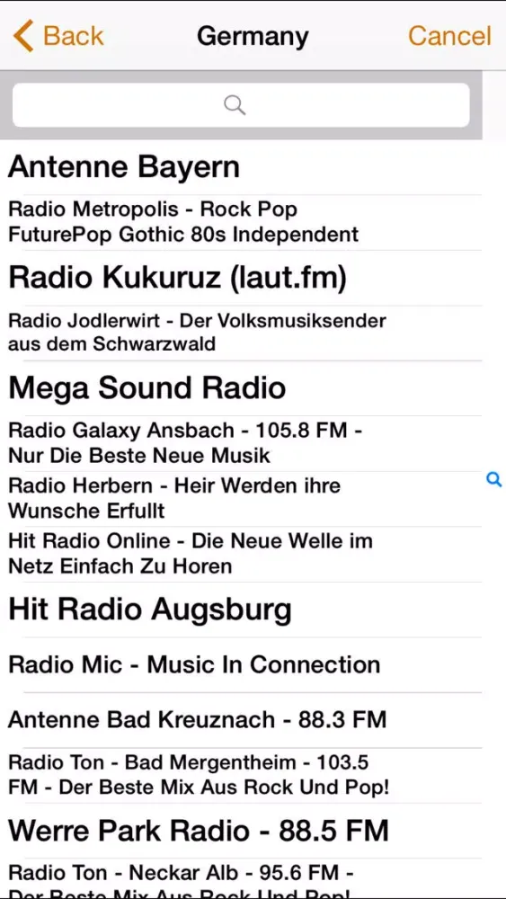 Screenshot di LeonRadio