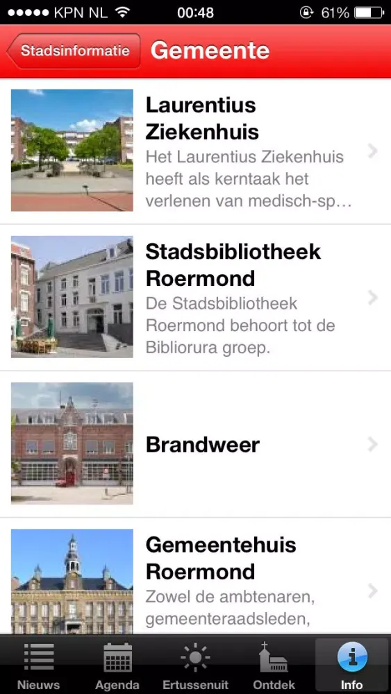 DSRM - Roermond Digital City应用截图