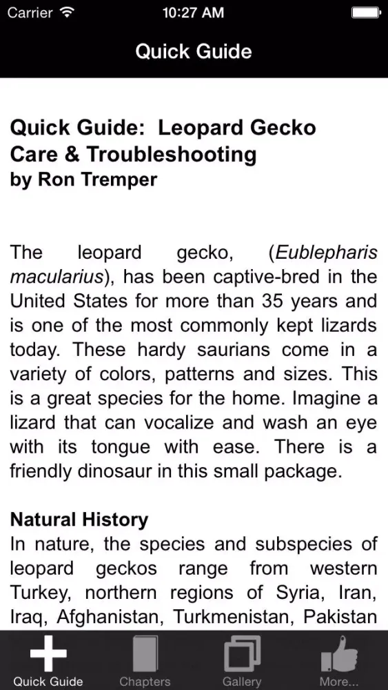 Leopard Gecko Care 101 Screenshots