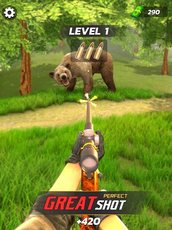 Hunting Sniper Deer Hunter 3D iPad  سکرین شاٹس
