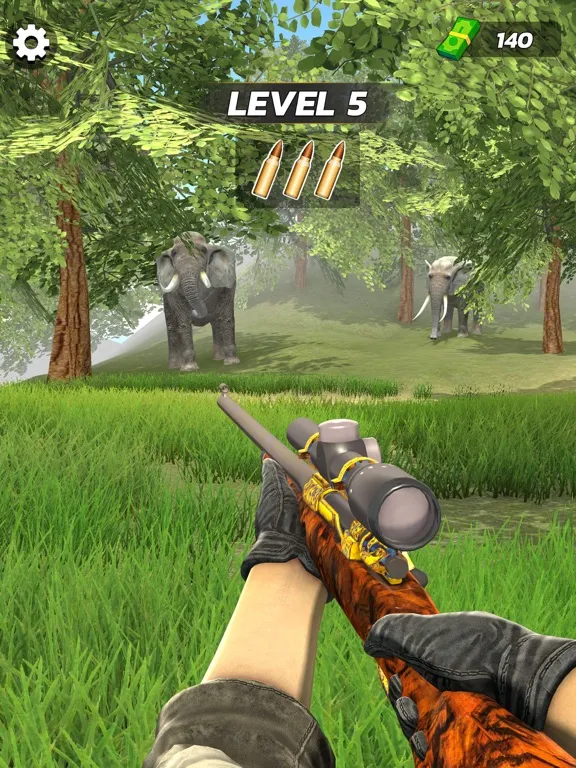 Hunting Sniper Deer Hunter 3D iPad  سکرین شاٹس