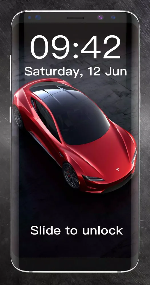 Capturas de pantalla de Wallpapers for fans Tesla